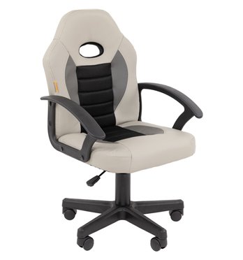 Кресло детское CHAIRMAN KIDS 111 экокожа серый