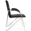 Кресло для посетителя CHAIRMAN 850 экокожа черный (компл.6 штук)