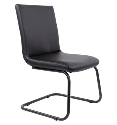 Кресло для посетителя CHAIRMAN 919V LT экокожа черный