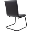 Кресло для посетителя CHAIRMAN 919V LT экокожа черный