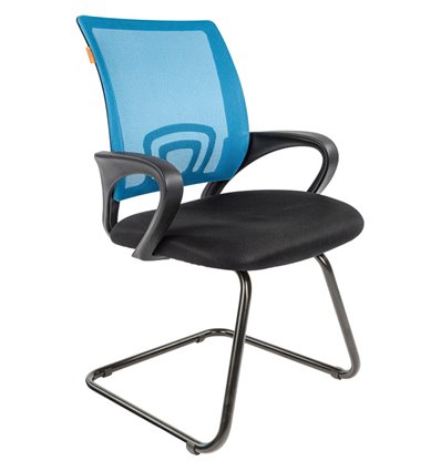 Кресло для посетителя CHAIRMAN 696 V TW голубой, сетка/ткань