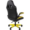 Кресло игровое CHAIRMAN GAME 15 экокожа черный/желтый/белый