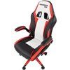 Кресло игровое CHAIRMAN GAME 15 экокожа черный/красный/белый
