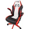 Кресло игровое CHAIRMAN GAME 15 экокожа черный/красный/белый