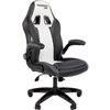 Кресло игровое CHAIRMAN GAME 15 экокожа черный/серый/белый