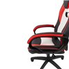 Кресло игровое CHAIRMAN GAME 16 экокожа черный/красный/белый