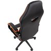 Кресло игровое CHAIRMAN GAME 16 экокожа черный/оранжевый/белый
