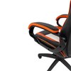 Кресло игровое CHAIRMAN GAME 16 экокожа черный/оранжевый/белый
