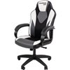 Кресло игровое CHAIRMAN GAME 17 экокожа черный/серый/белый