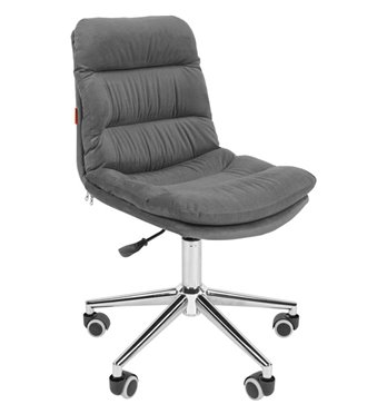 Кресло CHAIRMAN HOME 115 ткань Т-55 серый