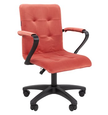 Кресло для оператора CHAIRMAN 030 пластик, ткань Т-28 коралл