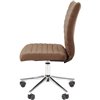 Кресло для оператора CHAIRMAN 033 ткань велюр T-14 коричневый