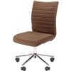Кресло для оператора CHAIRMAN 033 ткань велюр T-14 коричневый