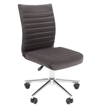 Кресло для оператора CHAIRMAN 033 ткань велюр T-55 серый
