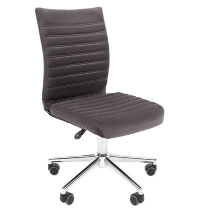 Кресло для оператора CHAIRMAN 033 ткань велюр T-55 серый