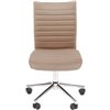 Кресло для оператора CHAIRMAN 033 ткань велюр T-6 бежевый