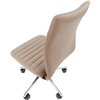 Кресло для оператора CHAIRMAN 033 ткань велюр T-6 бежевый