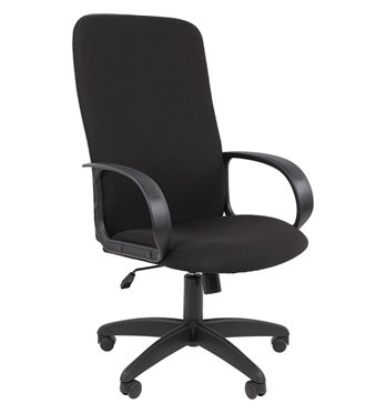 Кресло для руководителя CHAIRMAN 278 ткань T08 черный
