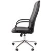 Кресло для руководителя CHAIRMAN 278 экокожа черный хром