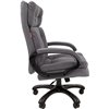 Кресло для руководителя CHAIRMAN 442 ткань T-55 серый