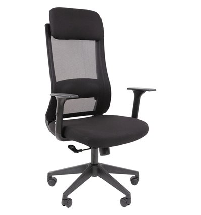 Кресло для руководителя CHAIRMAN 500LT ткань T черный/TW-01 черный