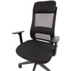 Кресло для руководителя CHAIRMAN 500LT ткань T черный/TW-01 черный