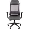 Кресло для руководителя CHAIRMAN 500LT экокожа серый/TW-04 серый