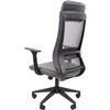 Кресло для руководителя CHAIRMAN 500LT экокожа серый/TW-04 серый