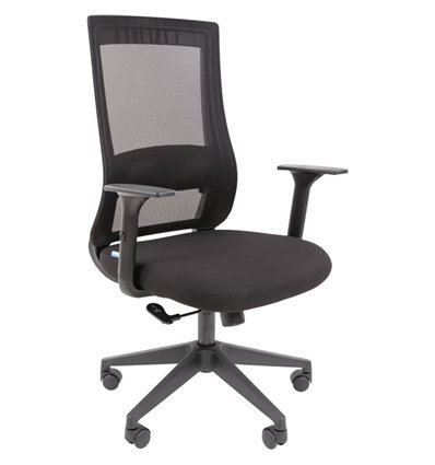 Кресло для оператора CHAIRMAN 500LT БП ткань T черный/TW-01 черный