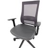 Кресло для оператора CHAIRMAN 500LT БП экокожа серый/TW-04 серый