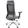 Кресло для руководителя CHAIRMAN 500LUX экокожа серый