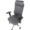 Кресло для руководителя CHAIRMAN 500LUX экокожа серый