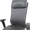 Кресло для руководителя CHAIRMAN 500LUX экокожа серый