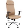 Кресло для руководителя CHAIRMAN 500LUX экокожа бежевый