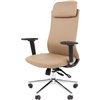 Кресло для руководителя CHAIRMAN 500LUX экокожа бежевый