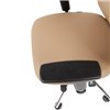 Кресло для руководителя CHAIRMAN 500LUX экокожа бежевый