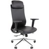 Кресло для руководителя CHAIRMAN 500LUX экокожа черный