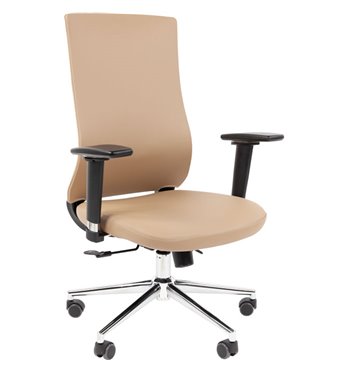 Кресло для оператора CHAIRMAN 500LUX БП экокожа бежевый