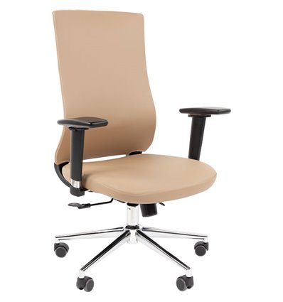Кресло для оператора CHAIRMAN 500LUX БП экокожа бежевый