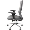 Кресло для оператора CHAIRMAN 500LUX БП экокожа серый