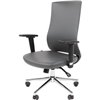 Кресло для оператора CHAIRMAN 500LUX БП экокожа серый