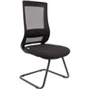Кресло для посетителя CHAIRMAN 500V БП ткань T черный/TW-01 черный
