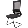Кресло для посетителя CHAIRMAN 500V БП ткань T черный/TW-01 черный