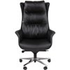 Кресло для руководителя CHAIRMAN ПРЕМЬЕР 523 нат.кожа/экокожа черная