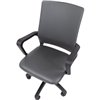 Кресло для оператора CHAIRMAN 606 ЭКО экокожа серая