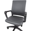 Кресло для оператора CHAIRMAN 606 ЭКО экокожа серая