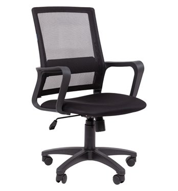 Кресло для оператора CHAIRMAN 606 TW-01 черный