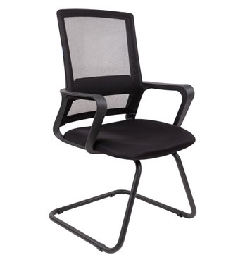 Кресло для посетителя CHAIRMAN 606V TW-01 черный