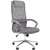 Кресло для руководителя CHAIRMAN 612 хром серый