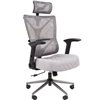 Кресло для руководителя CHAIRMAN CH566 сетка/ткань, серый